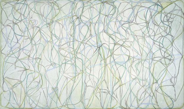 Brice Marden, The Muses, 1991–1993, Daros Collection.